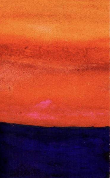 Sun Set/Rise 7 (framed) (#20)