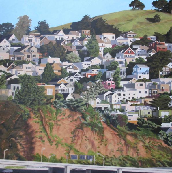 Bernal Heights Above the Freeway